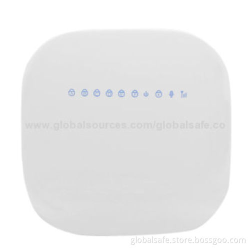 Alarm outdoor detectors, supports remote monitoring with 6 voice phone call numbers and battery base